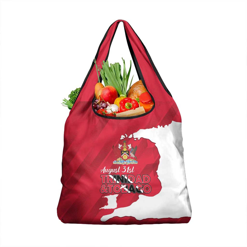 Trinidad and Tobago Independence Day Grocery Bag August 31st Proud - Wonder Print Shop