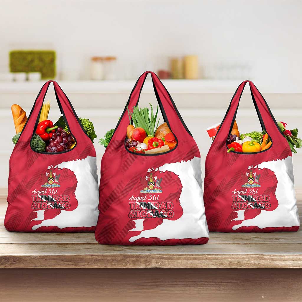 Trinidad and Tobago Independence Day Grocery Bag August 31st Proud - Wonder Print Shop
