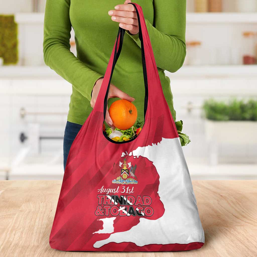Trinidad and Tobago Independence Day Grocery Bag August 31st Proud - Wonder Print Shop