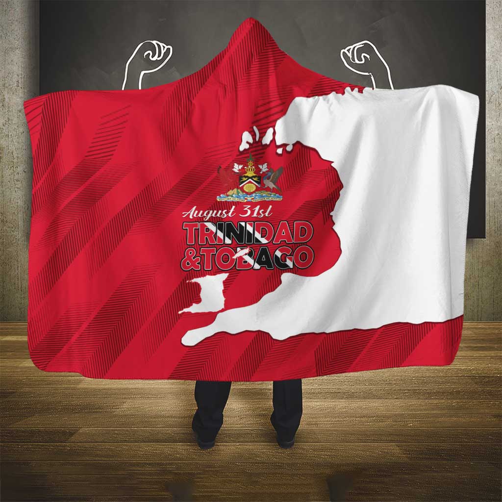 Trinidad and Tobago Independence Day Hooded Blanket August 31st Proud - Wonder Print Shop