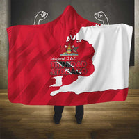 Trinidad and Tobago Independence Day Hooded Blanket August 31st Proud - Wonder Print Shop