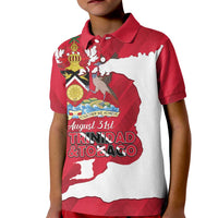 Personalized Trinidad and Tobago Independence Day Kid Polo Shirt August 31st Proud - Wonder Print Shop