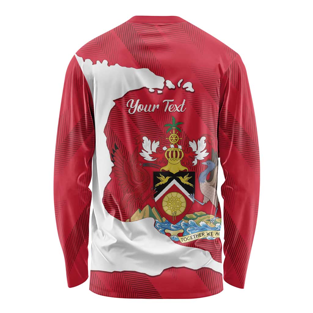 Personalized Trinidad and Tobago Independence Day Long Sleeve Shirt August 31st Proud - Wonder Print Shop