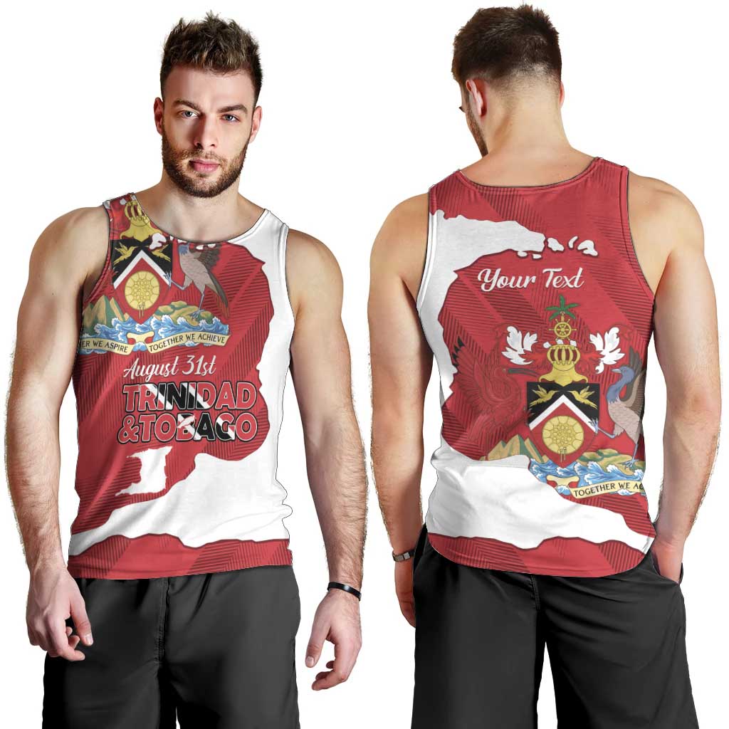 Personalized Trinidad and Tobago Independence Day Men Tank Top August 31st Proud - Wonder Print Shop