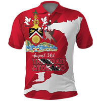 Personalized Trinidad and Tobago Independence Day Polo Shirt August 31st Proud - Wonder Print Shop