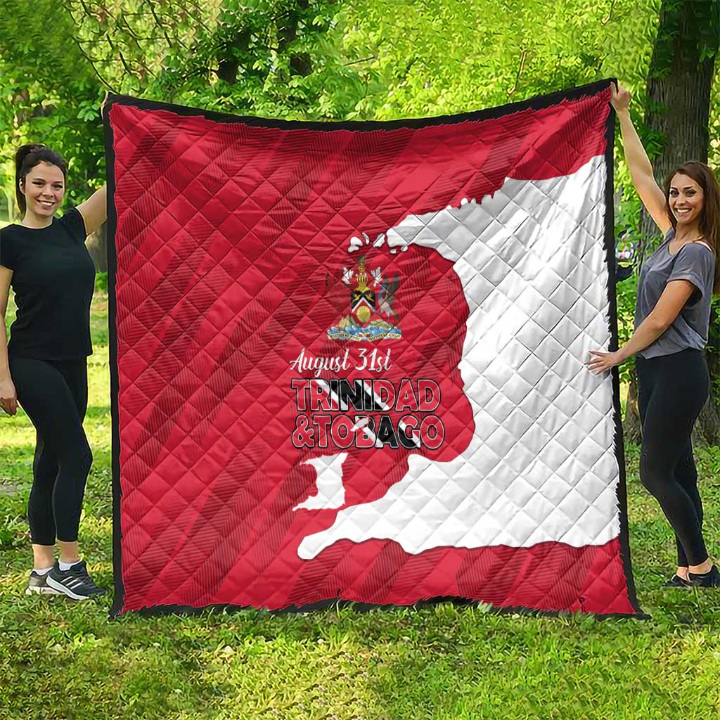 Trinidad and Tobago Independence Day Quilt August 31st Proud - Wonder Print Shop
