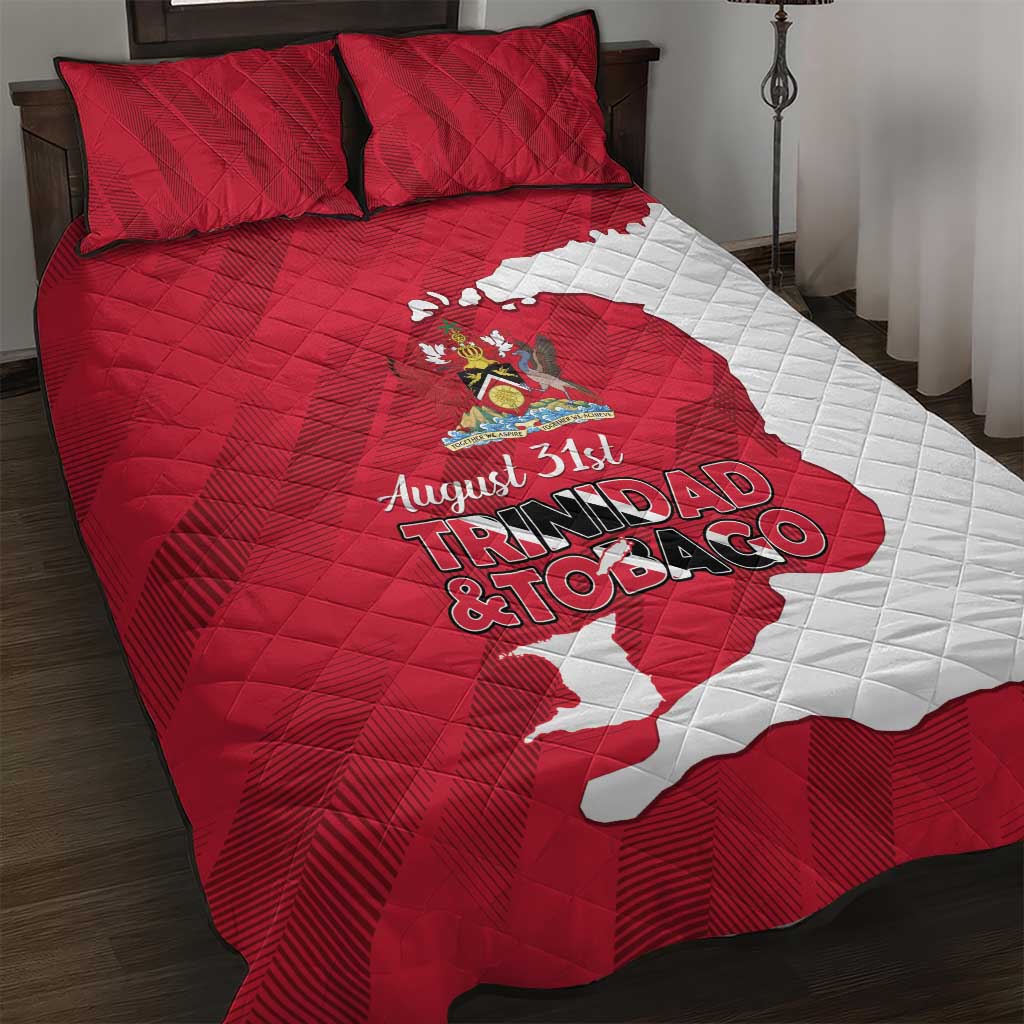 Trinidad and Tobago Independence Day Quilt Bed Set August 31st Proud - Wonder Print Shop