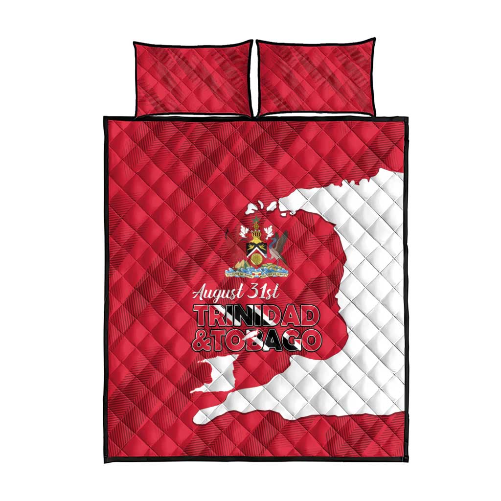 Trinidad and Tobago Independence Day Quilt Bed Set August 31st Proud - Wonder Print Shop