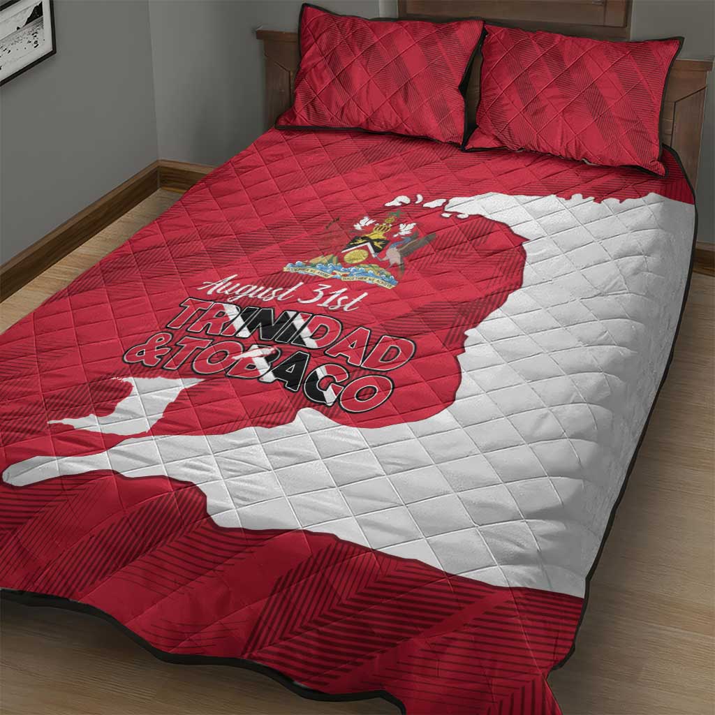 Trinidad and Tobago Independence Day Quilt Bed Set August 31st Proud - Wonder Print Shop