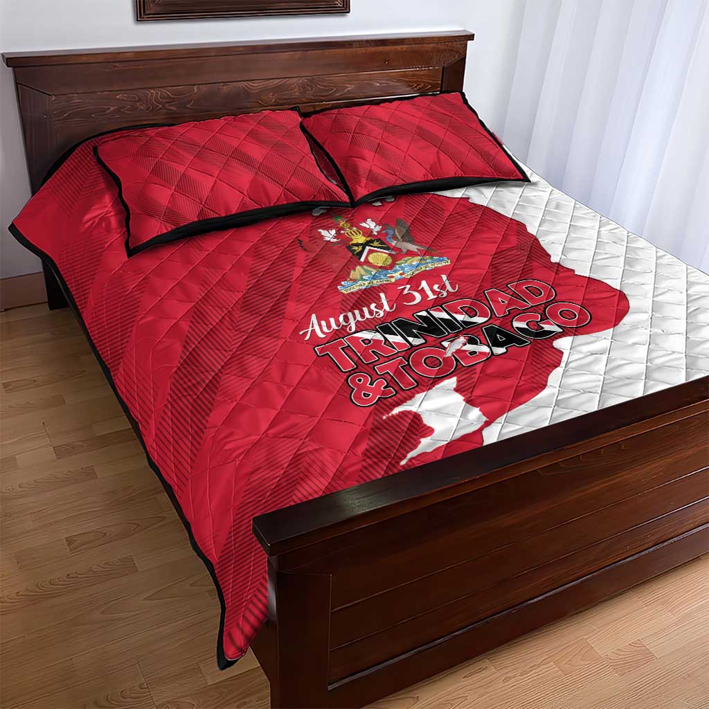 Trinidad and Tobago Independence Day Quilt Bed Set August 31st Proud - Wonder Print Shop