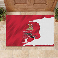 Trinidad and Tobago Independence Day Rubber Doormat August 31st Proud - Wonder Print Shop