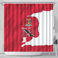 Trinidad and Tobago Independence Day Shower Curtain August 31st Proud - Wonder Print Shop