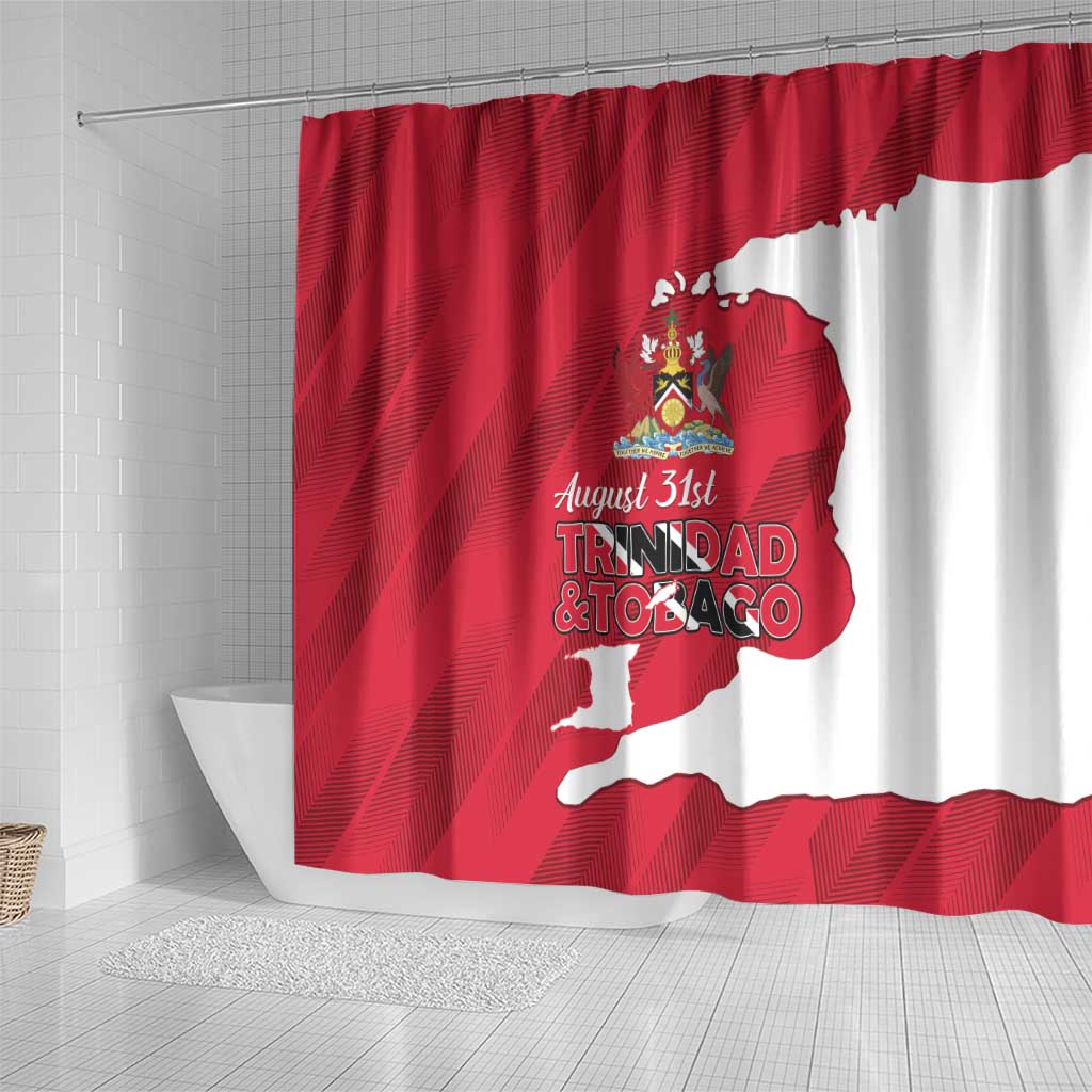 Trinidad and Tobago Independence Day Shower Curtain August 31st Proud - Wonder Print Shop