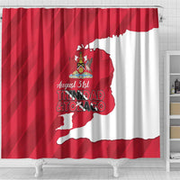 Trinidad and Tobago Independence Day Shower Curtain August 31st Proud - Wonder Print Shop