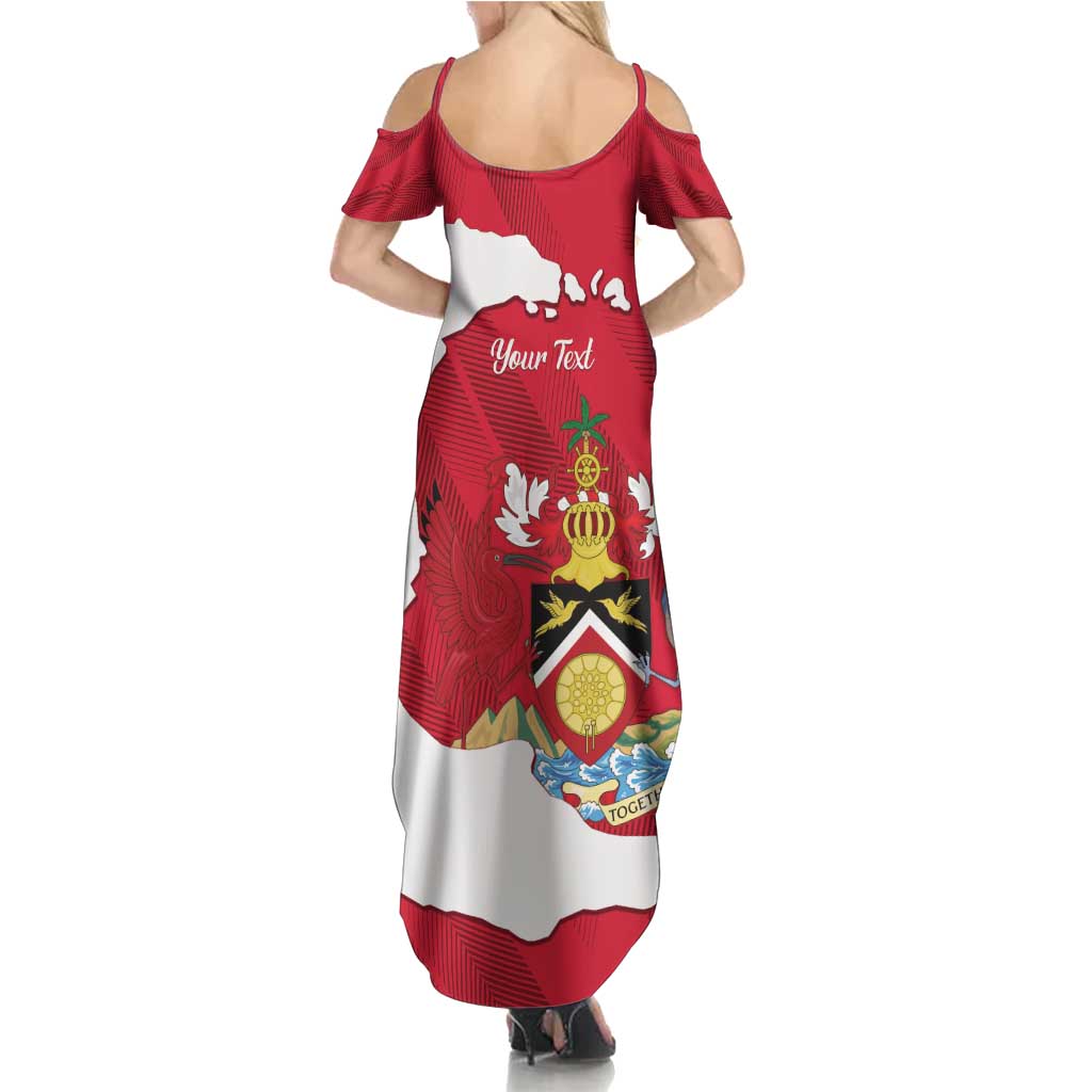 Personalized Trinidad and Tobago Independence Day Summer Maxi Dress August 31st Proud - Wonder Print Shop