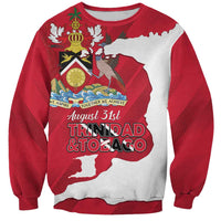 Personalized Trinidad and Tobago Independence Day Sweatshirt August 31st Proud - Wonder Print Shop