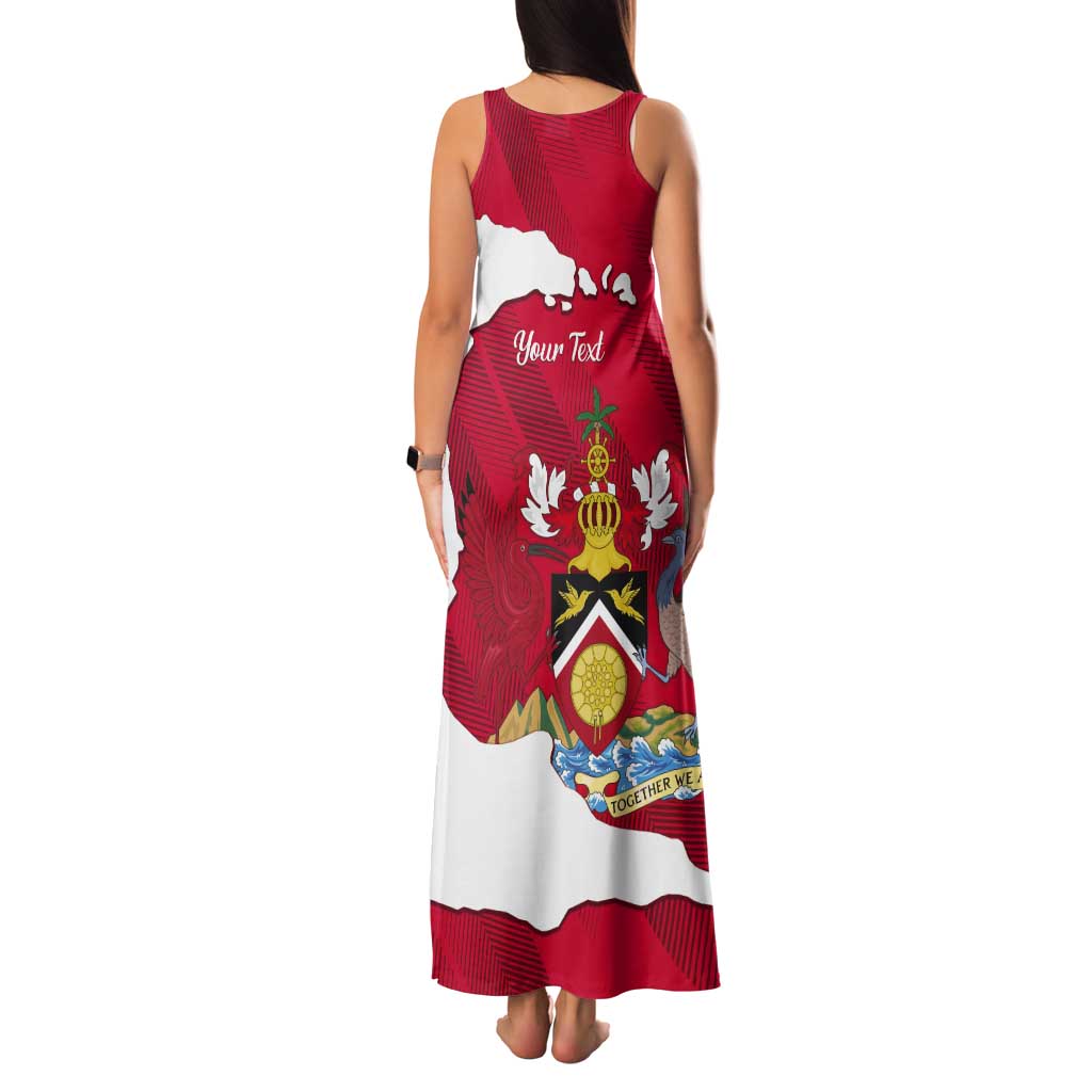 Personalized Trinidad and Tobago Independence Day Tank Maxi Dress August 31st Proud - Wonder Print Shop