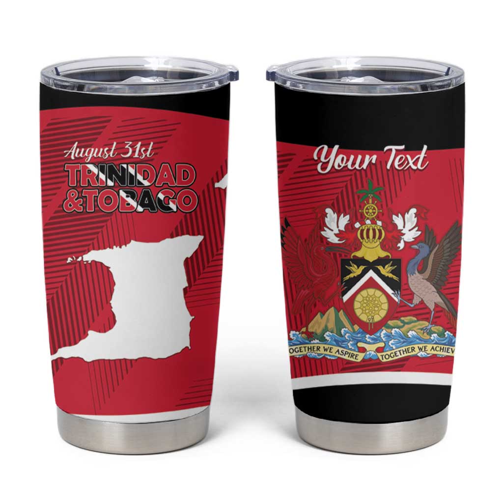 Personalized Trinidad and Tobago Independence Day Tumbler Cup August 31st Proud - Wonder Print Shop