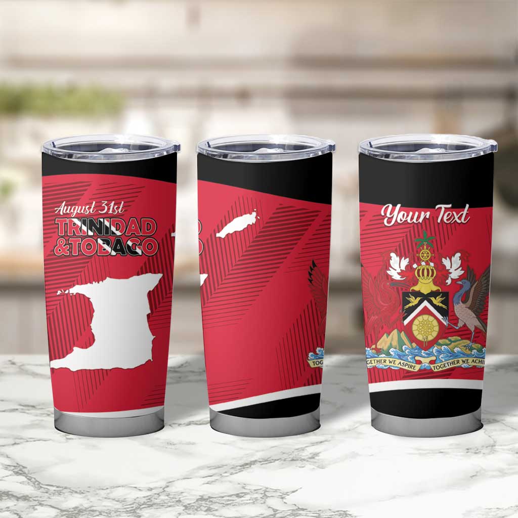 Personalized Trinidad and Tobago Independence Day Tumbler Cup August 31st Proud - Wonder Print Shop