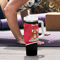 Personalized Trinidad and Tobago Independence Day Tumbler With Handle August 31st Proud - Wonder Print Shop