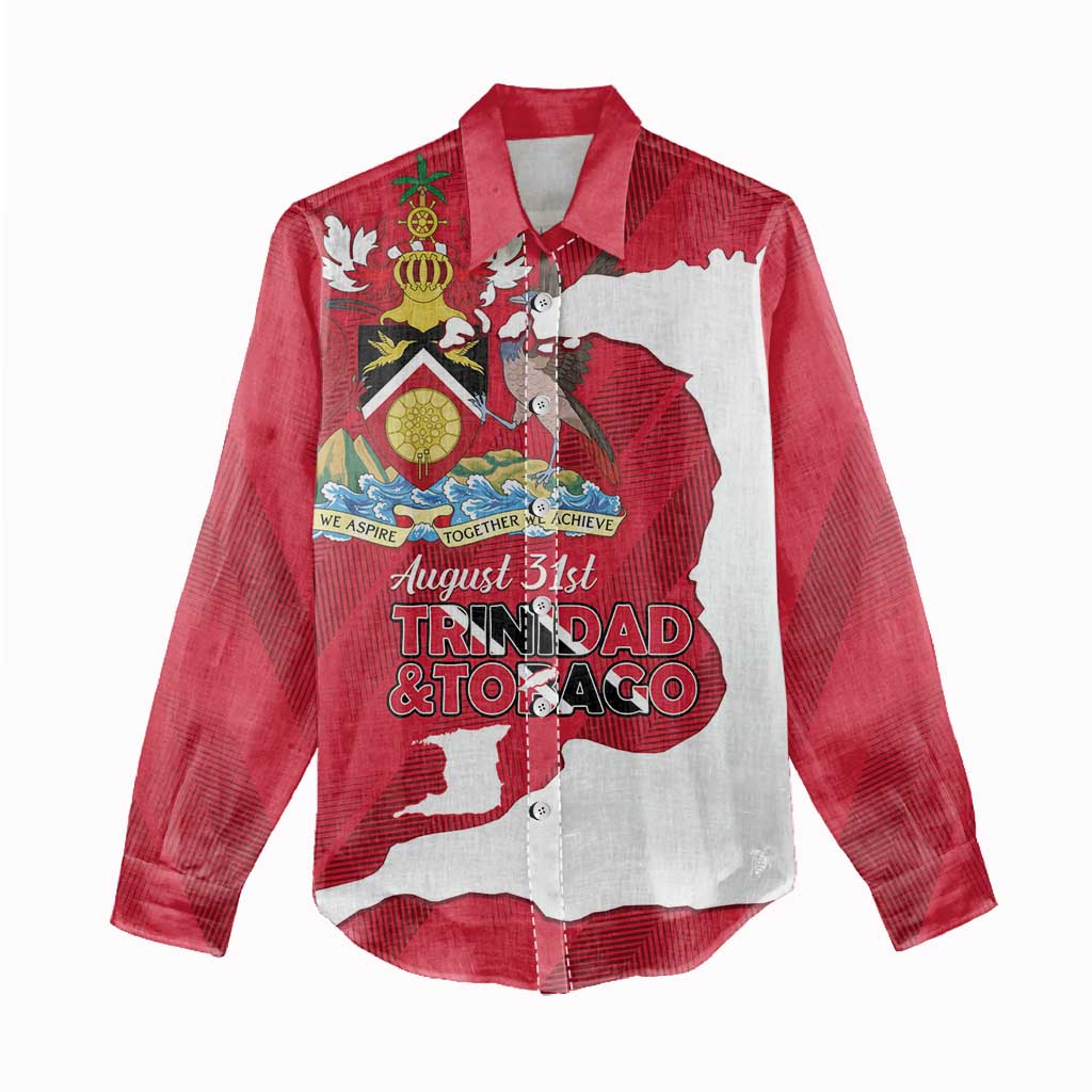 Personalized Trinidad and Tobago Independence Day Women Casual Shirt August 31st Proud - Wonder Print Shop
