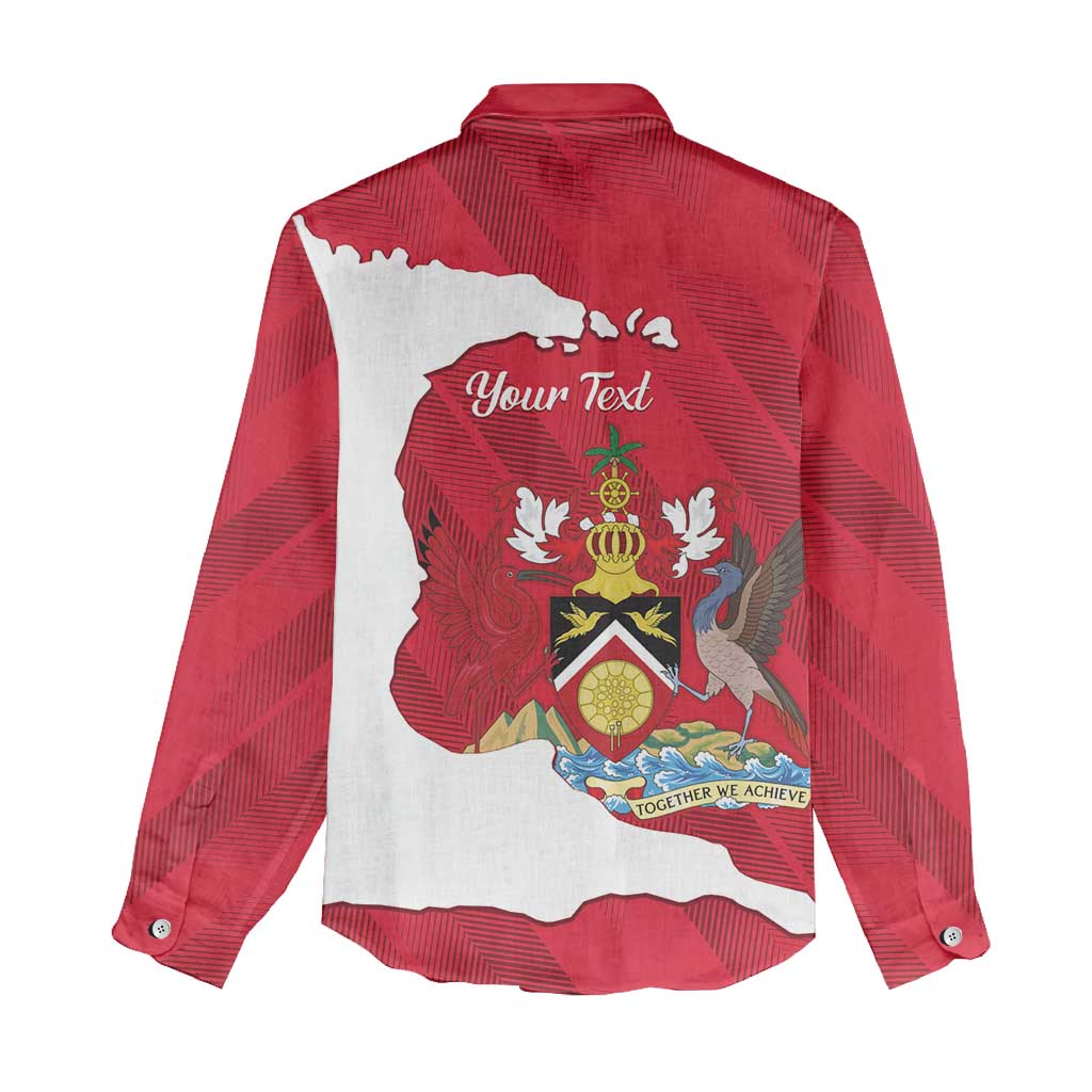 Personalized Trinidad and Tobago Independence Day Women Casual Shirt August 31st Proud - Wonder Print Shop