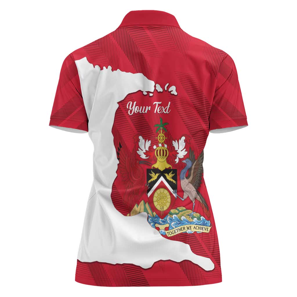 Personalized Trinidad and Tobago Independence Day Women Polo Shirt August 31st Proud - Wonder Print Shop