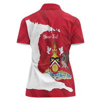 Personalized Trinidad and Tobago Independence Day Women Polo Shirt August 31st Proud - Wonder Print Shop
