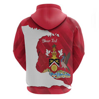 Personalized Trinidad and Tobago Independence Day Zip Hoodie August 31st Proud - Wonder Print Shop
