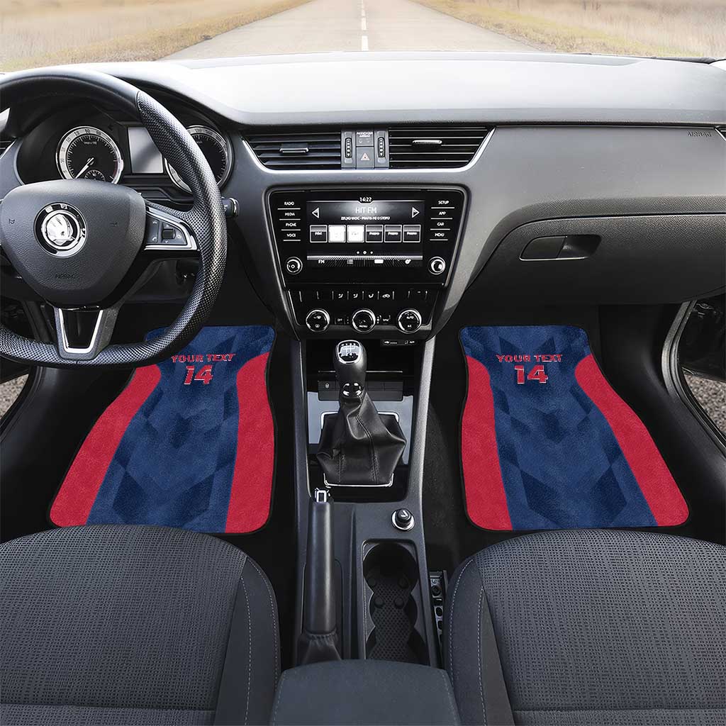 Custom USA Cricket Car Mats Go United States Simple Version - Wonder Print Shop