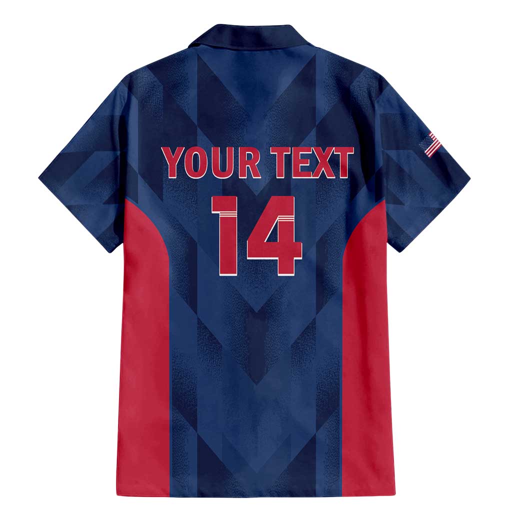 Custom USA Cricket Family Matching Mermaid Dress and Hawaiian Shirt Go United States Simple Version - Wonder Print Shop