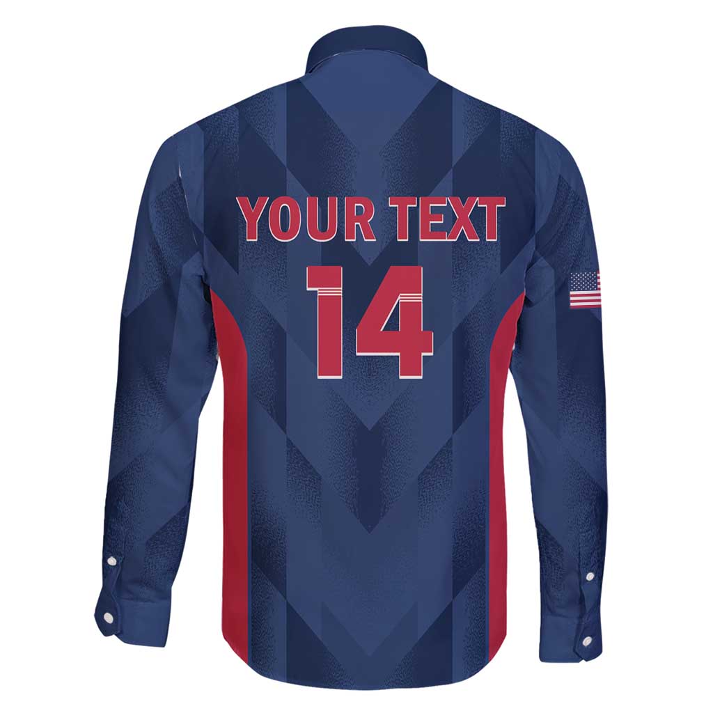 Custom USA Cricket Family Matching Short Sleeve Bodycon Dress and Hawaiian Shirt Go United States Simple Version - Wonder Print Shop