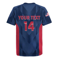 Custom USA Cricket Rugby Jersey Go United States Simple Version - Wonder Print Shop
