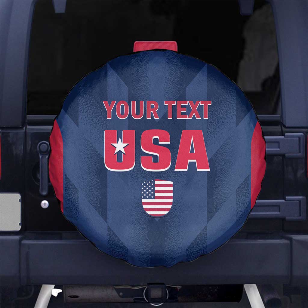 Custom USA Cricket Spare Tire Cover Go United States Simple Version - Wonder Print Shop