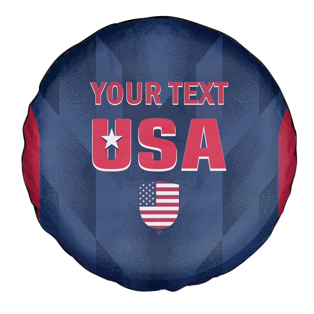 Custom USA Cricket Spare Tire Cover Go United States Simple Version - Wonder Print Shop