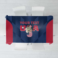 Custom USA Cricket Tablecloth Go United States Simple Version - Wonder Print Shop