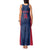 Custom USA Cricket Tank Maxi Dress Go United States Simple Version - Wonder Print Shop