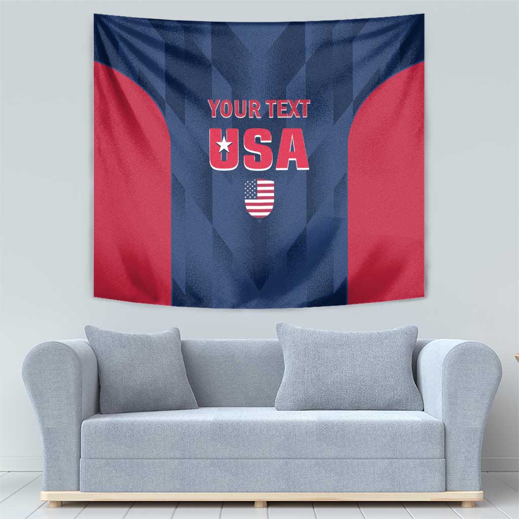 Custom USA Cricket Tapestry Go United States Simple Version - Wonder Print Shop
