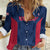 Custom USA Cricket Women Casual Shirt Go United States Simple Version - Wonder Print Shop