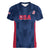 Custom USA Cricket Women V-Neck T-Shirt Go United States Simple Version - Wonder Print Shop