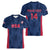 Custom USA Cricket Women V-Neck T-Shirt Go United States Simple Version - Wonder Print Shop