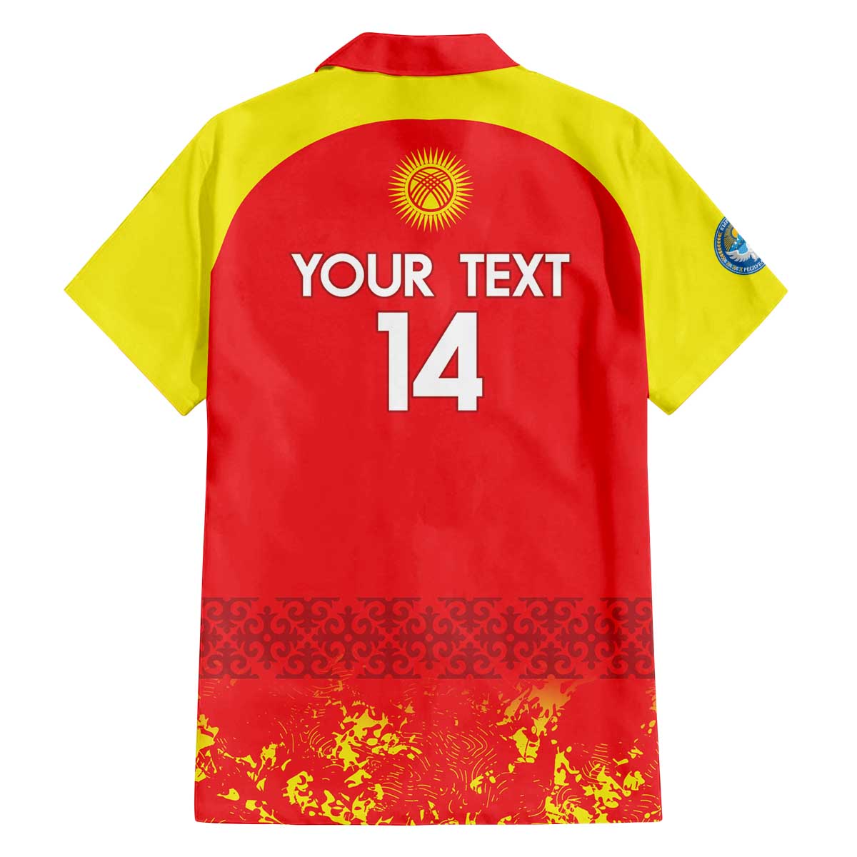 Custom Kyrgyzstan Football Family Matching Off The Shoulder Long Sleeve Dress and Hawaiian Shirt Go White Falcons Sporty Style - Wonder Print Shop