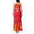 Custom Kyrgyzstan Football Tank Maxi Dress Go White Falcons Sporty Style - Wonder Print Shop