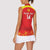 Custom Kyrgyzstan Football Women Sleeveless Polo Shirt Go White Falcons Sporty Style - Wonder Print Shop