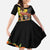 Mexico Dia De Los Muertos Family Matching Summer Maxi Dress and Hawaiian Shirt Sugar Skull Sombrero Aztec Pattern - Wonder Print Shop