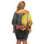 Mexico Dia De Los Muertos Off Shoulder Short Dress Sugar Skull Sombrero Aztec Pattern - Wonder Print Shop