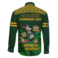 South Africa Rugby Family Matching Mermaid Dress and Hawaiian Shirt Go Bokke World Cup Champions History - Wonder Print Shop