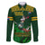 South Africa Rugby Family Matching Short Sleeve Bodycon Dress and Hawaiian Shirt Go Bokke World Cup Champions History - Wonder Print Shop