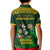 South Africa Rugby Kid Polo Shirt Go Bokke World Cup Champions History - Wonder Print Shop