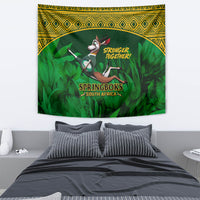 South Africa Rugby Tapestry Go Bokke World Cup Champions History - Wonder Print Shop